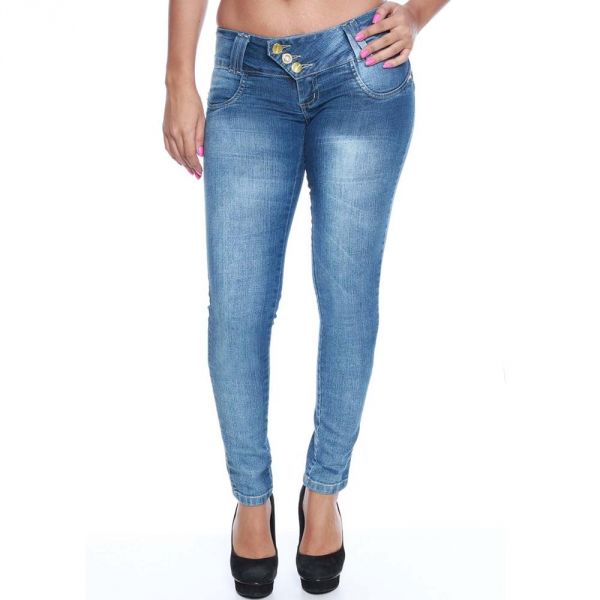 Calça jeans feminina Legging – 225834 –