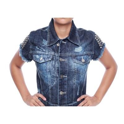 Colete jeans feminino – 229133